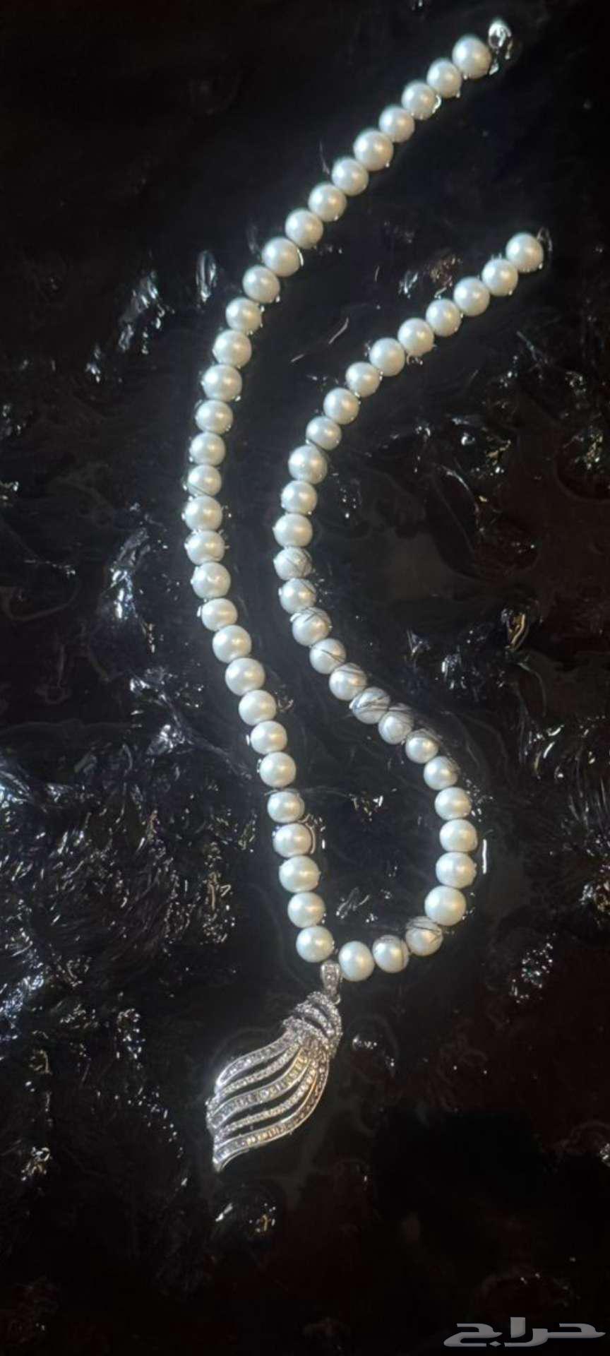 عقد لولو بحريني طبيعي حر64452888724097112