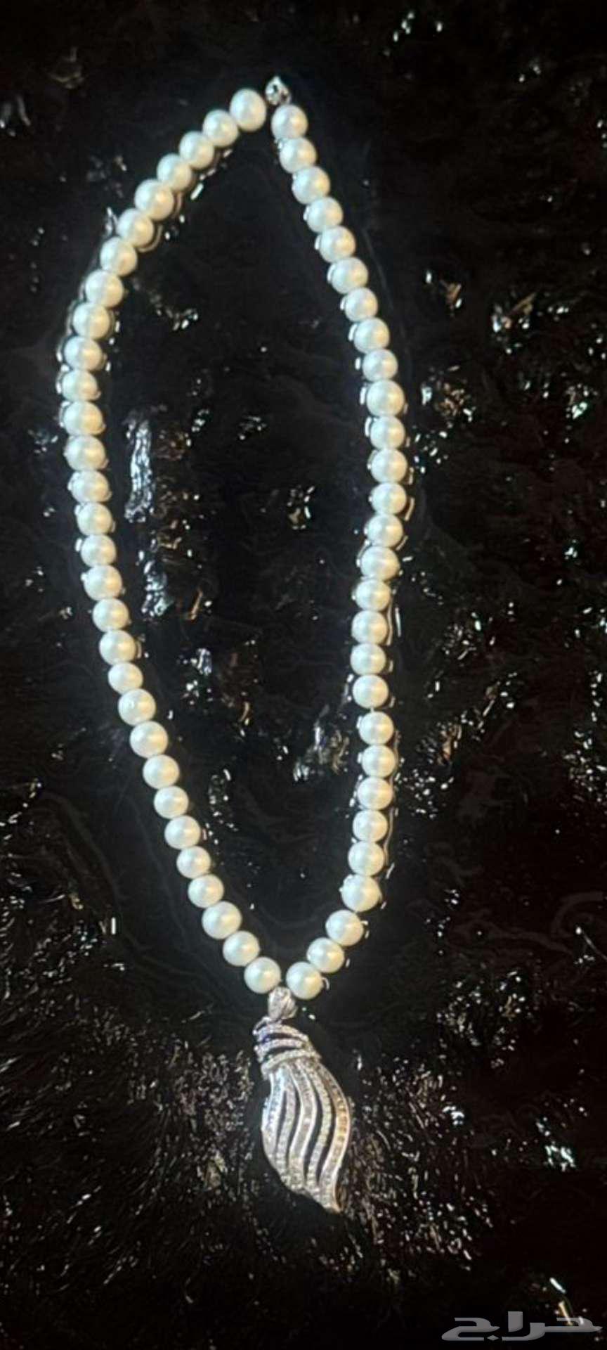 عقد لولو بحريني طبيعي حر64452888724097113