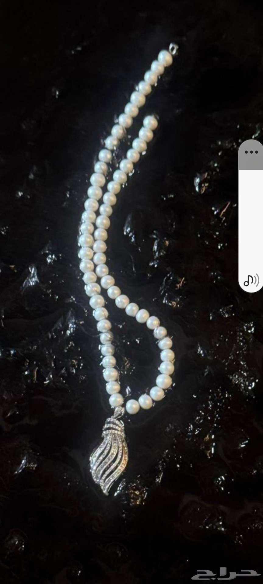 عقد لولو بحريني طبيعي حر64452888724097110