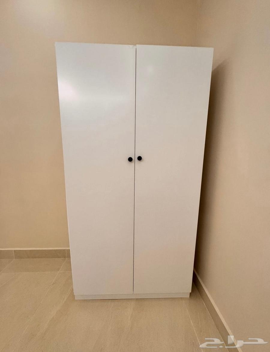 سرير وخزانة ابيض للأطفال64455508766977112