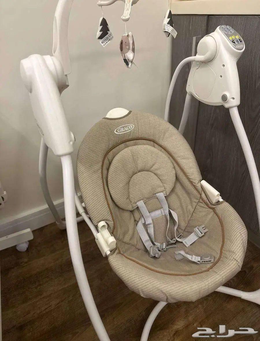 جلاسة اطفال  كرسي هزاز من جراكو64457391630339112