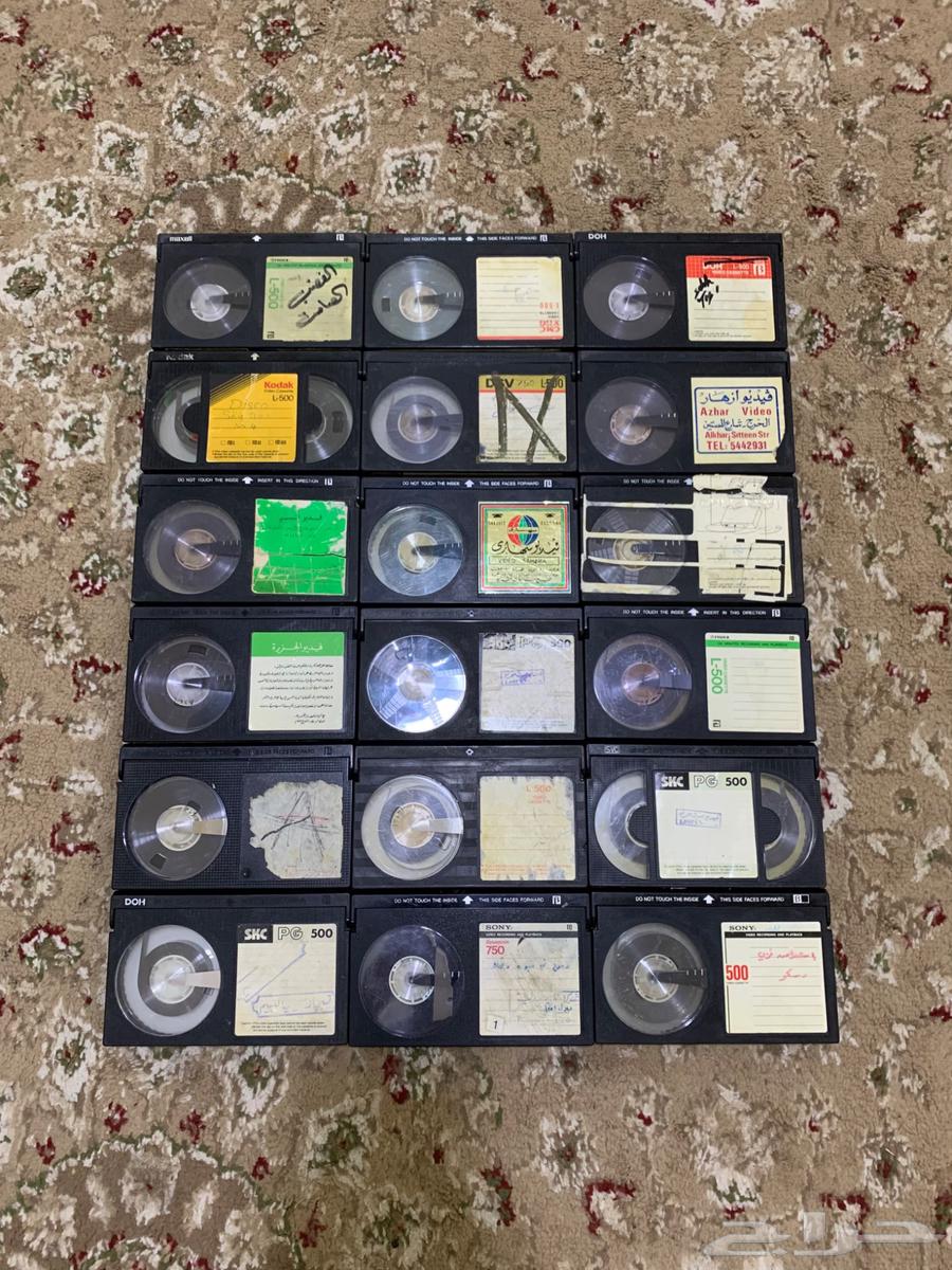 Old video tapes64454427374210110