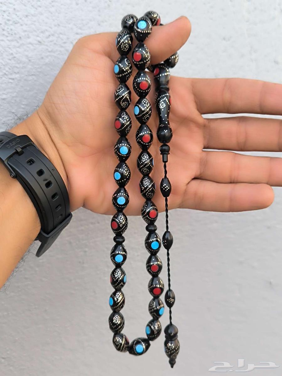 سبحه كوك بالفضه و البكلايت64456102150019110