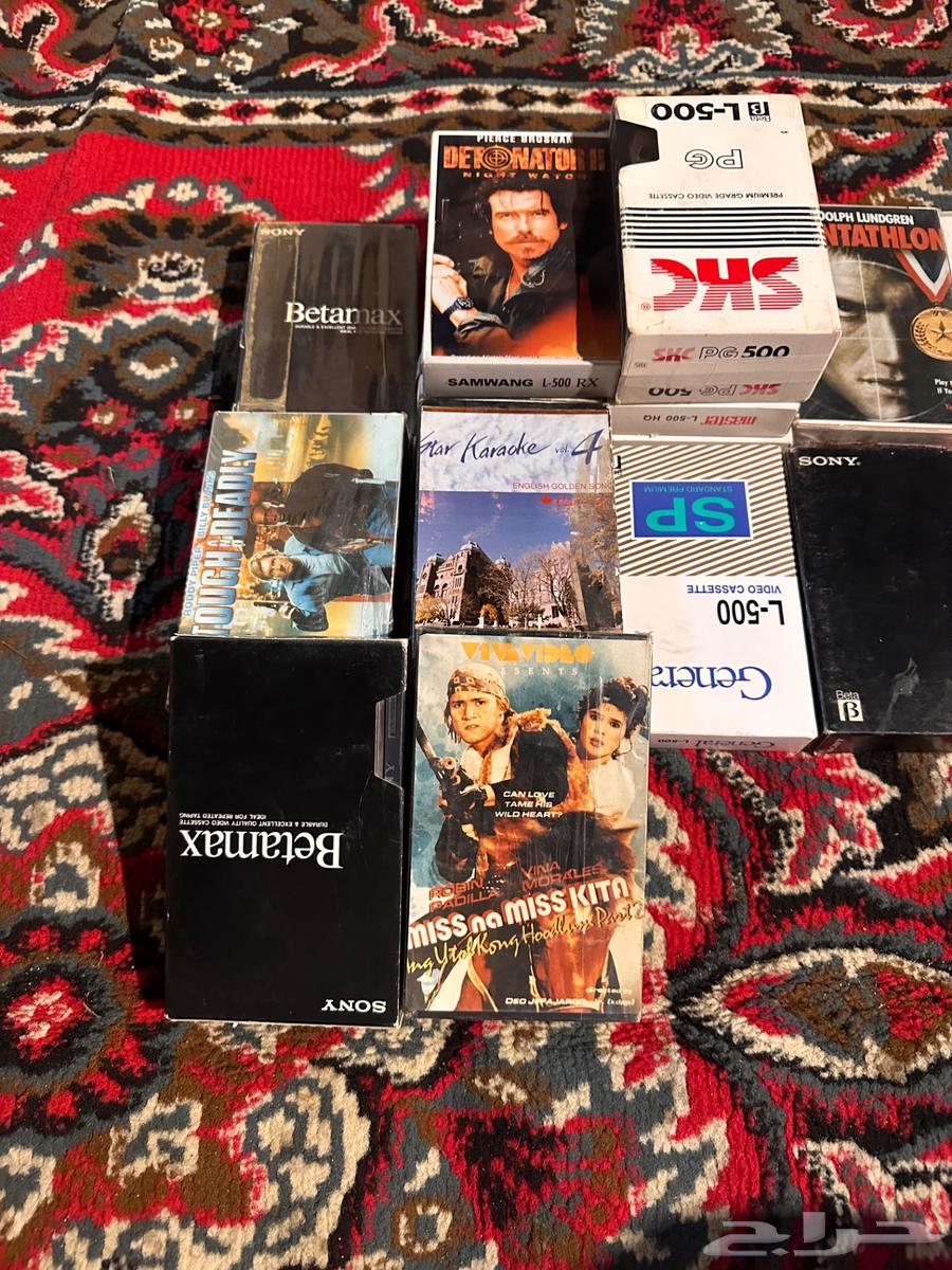 اشرطة فيديو شريط صغير شبهه جديده بالغلاف64457323337218110