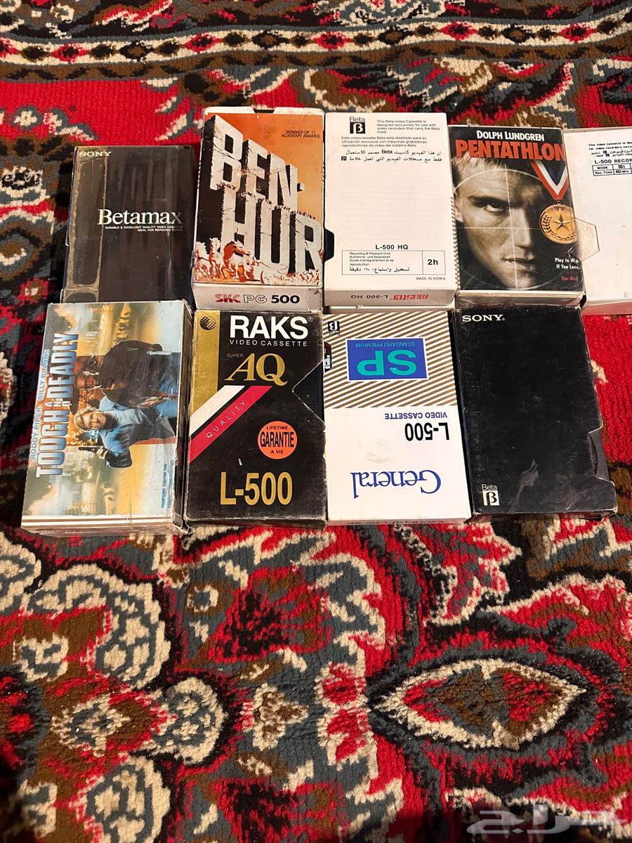 اشرطة فيديو شريط صغير شبهه جديده بالغلاف64457323337218113