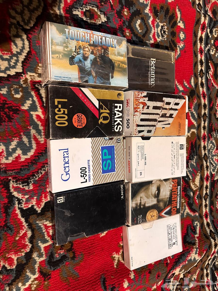 اشرطة فيديو شريط صغير شبهه جديده بالغلاف64457323337218114