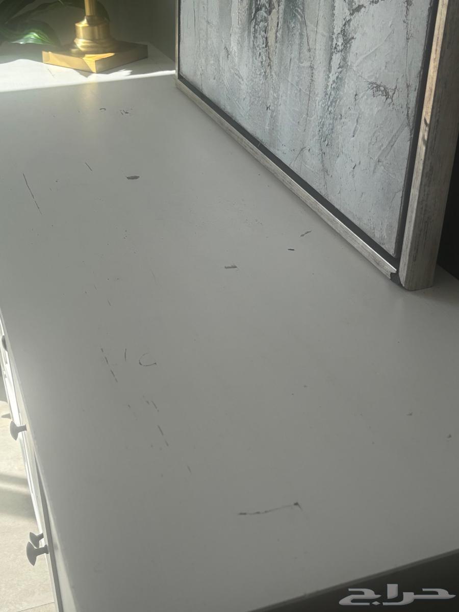 Elegant dining table with 8 chairs and IKEA dining buffet64451646153729113