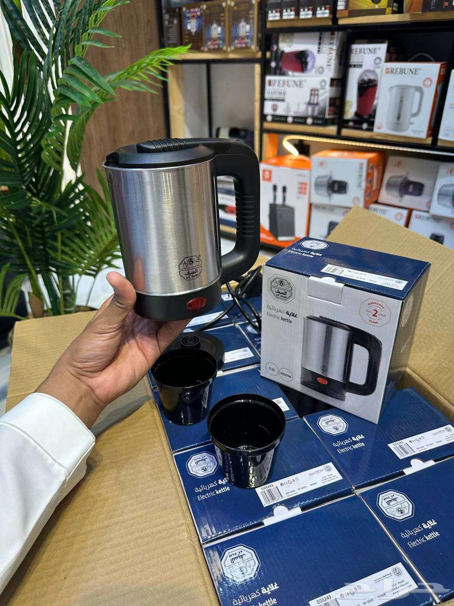 غلاية ماء كهربائية السيف 0.5 لتر 1000 واط بسعر 69 ريال64451646162947111