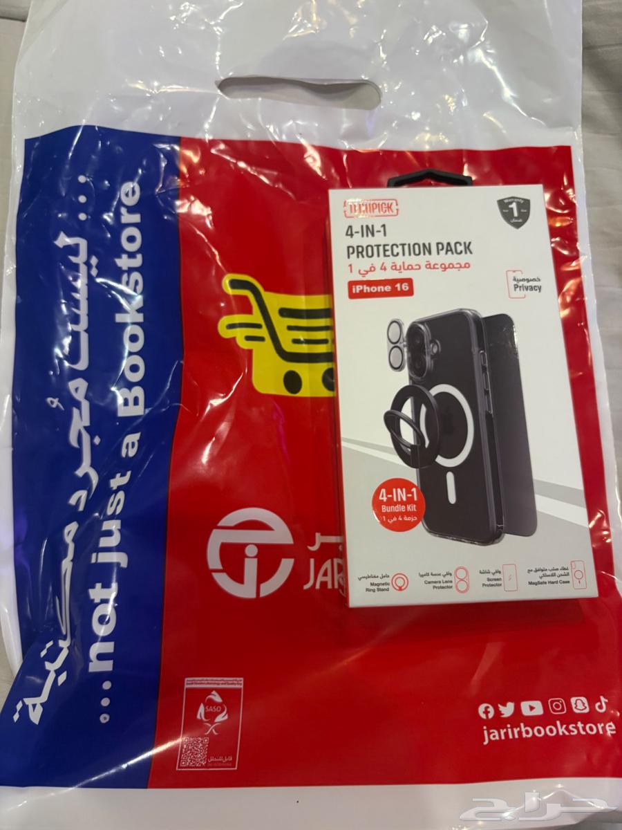 بكج حماية كامل ( 4 قطع ) آيفون 16 من شركة TECHPICK للبيع64452657975809111