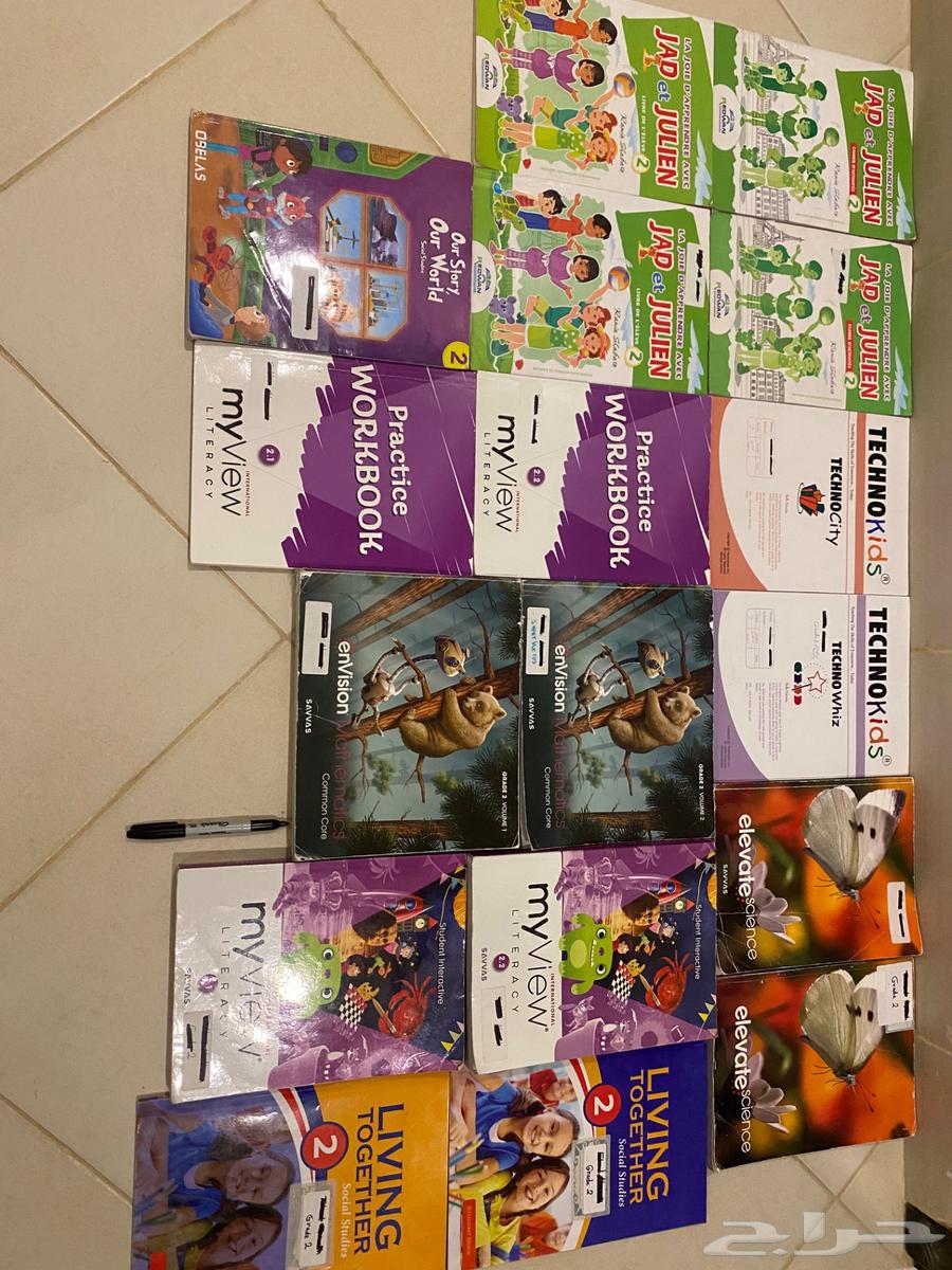 كتب مدارس عالمية من Kg3 الى 4th grade64453366772611113