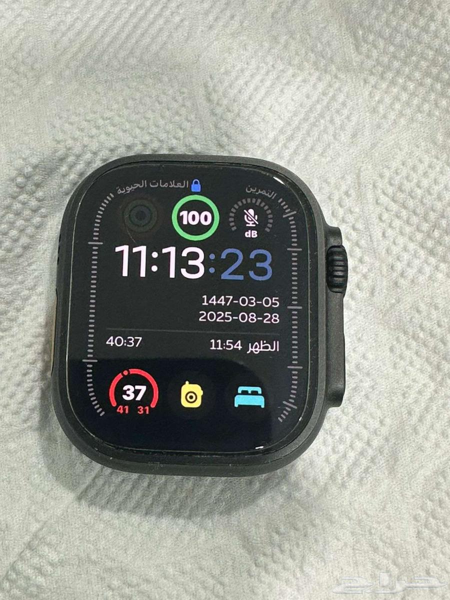 أبل ووتش ألترا 2 أسود تقسيط تابي64453461985411112