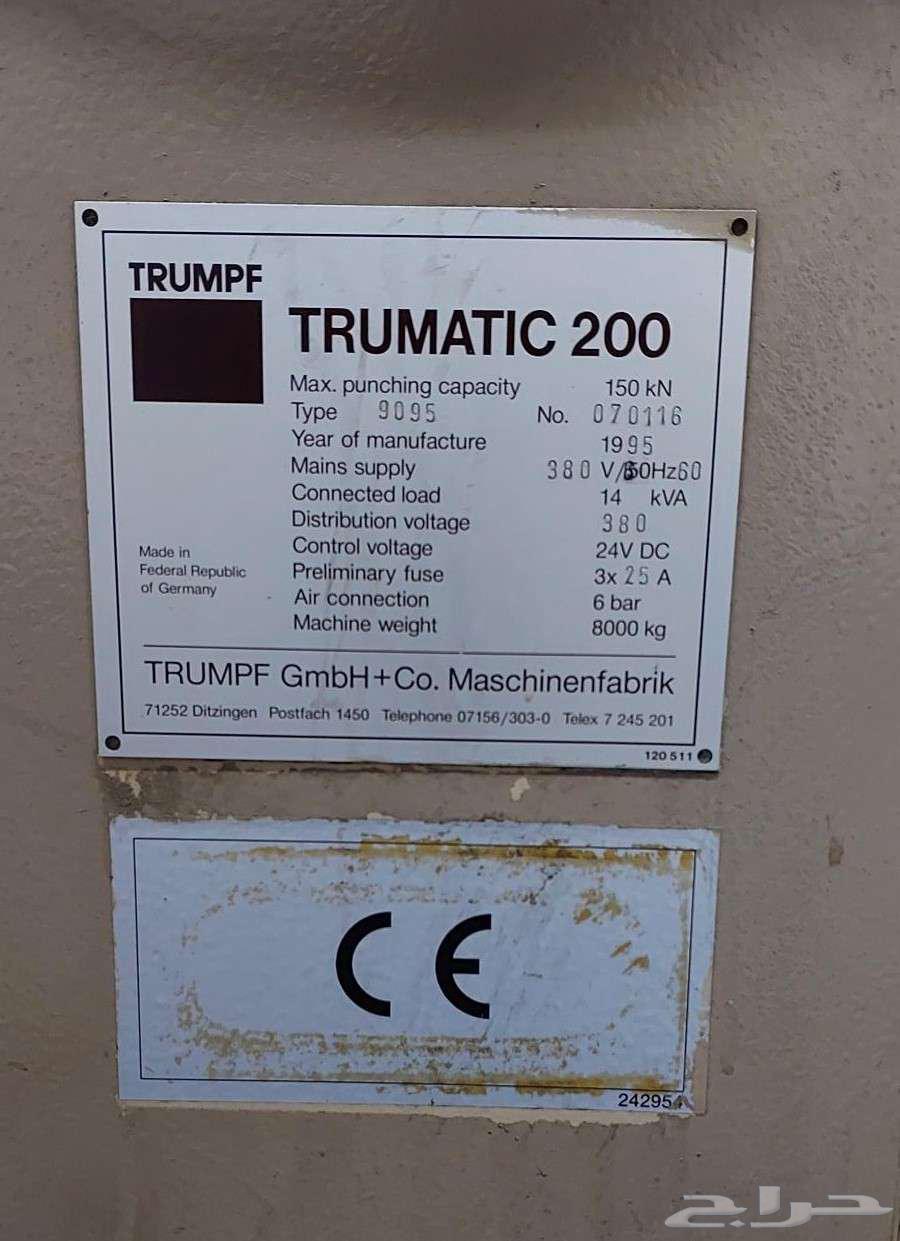 CNC TRUMATIC 200 Metal Sheet Punching and Drilling Machine64451459339778114