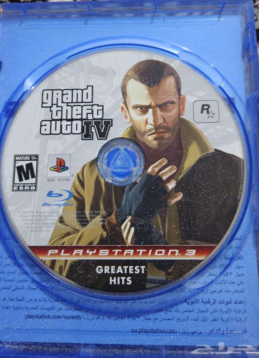 GTA 4 PS3 CD for 30 riyal64451713652994110