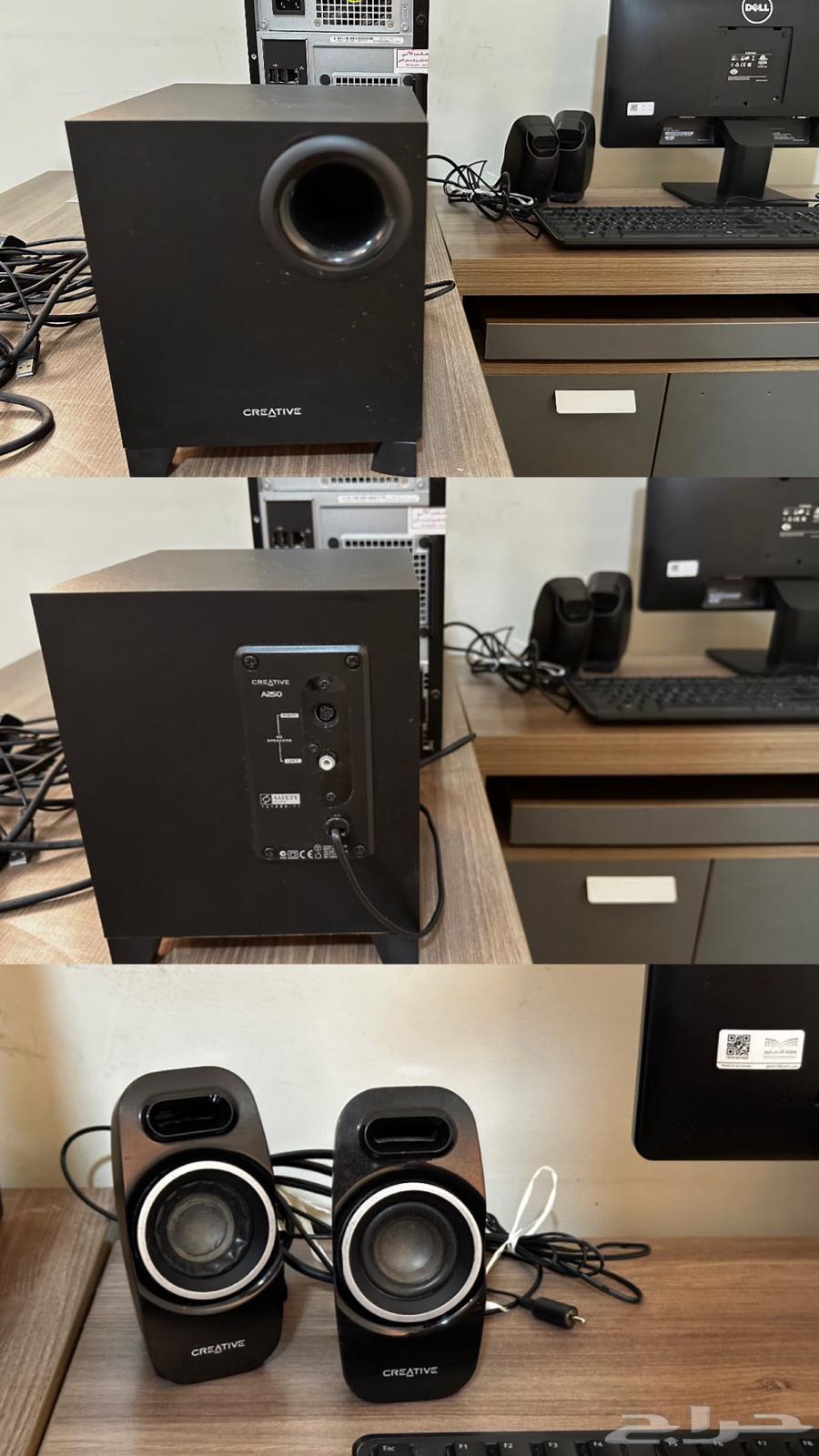 Complete Dell OptiPlex Desktop Computer with Screen and Speakers (Clean64454591776771110