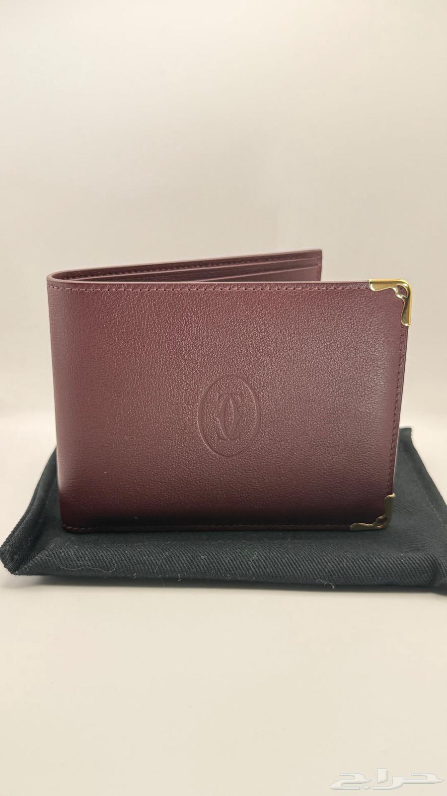 محفظة كارتيير لون برغندي64454701920385113