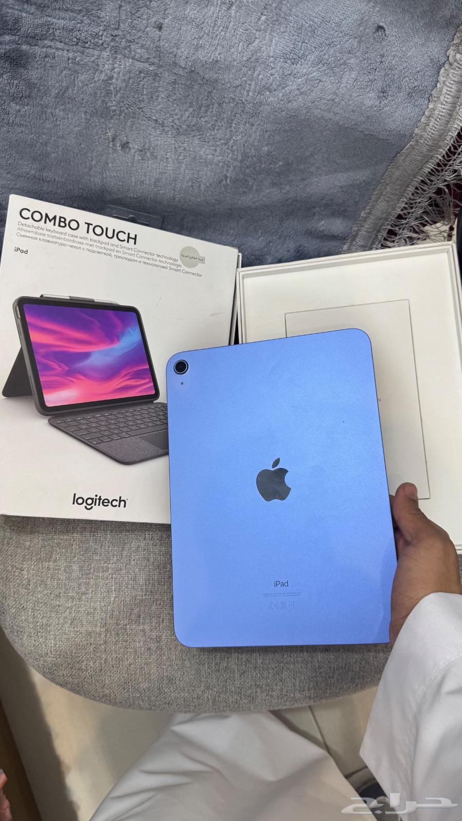 ايباد الجيل العاشر   كيبورد لوجيتك64456666758530113
