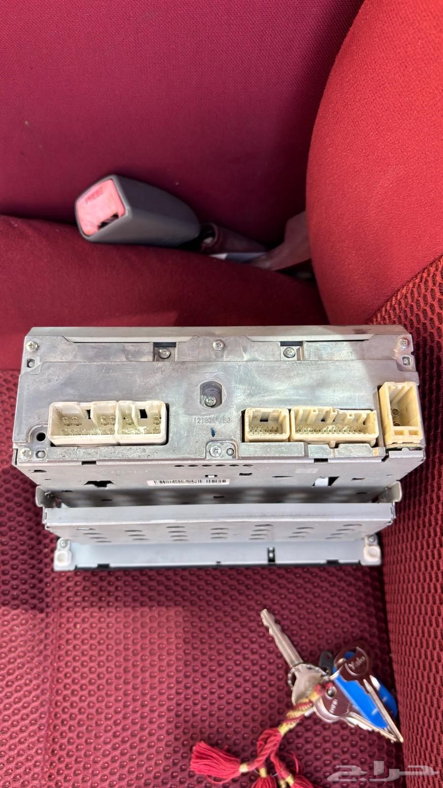 مسجل تويوتا بلوتوث شغال اصلي اضاءه ازرق يركب لاغلب السيارات64617787636355112