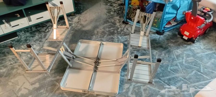 Folding table for four people by SAKO, asking price 15064452306468611112