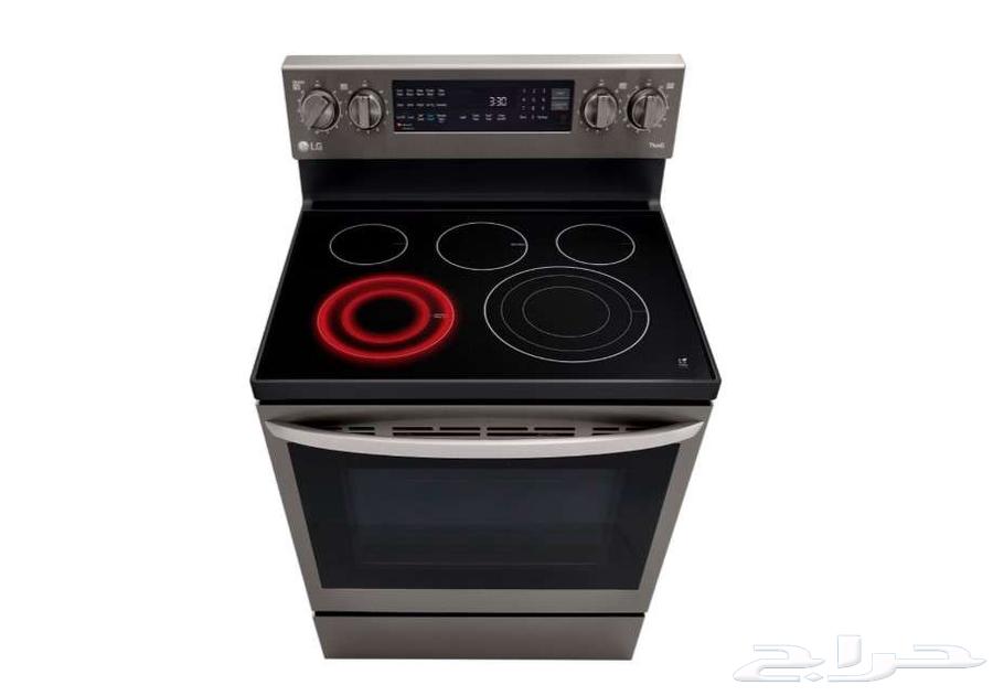 فرن LG كهربائي   مقلاة هوائية   6.3 قدم مكعب   سمارت64451163278721113