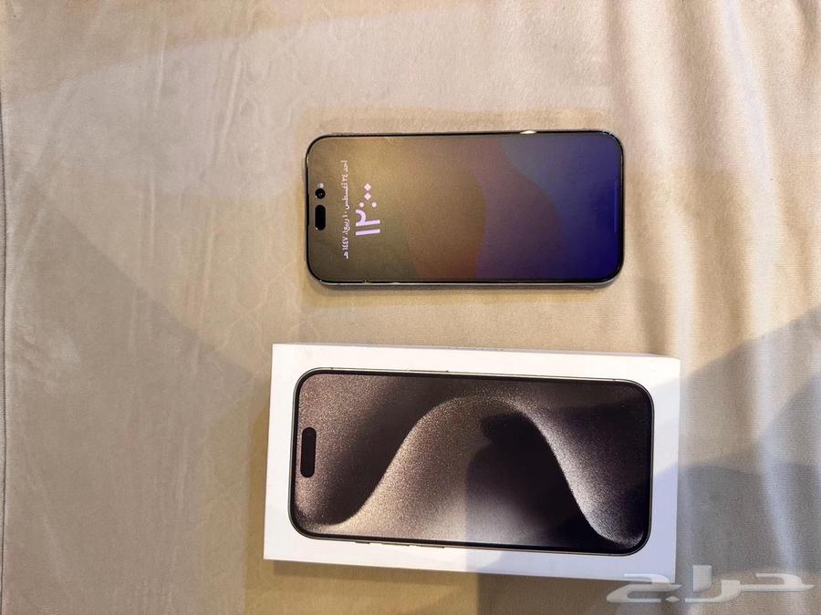 ايفون 15 برو شبه جديد64453916903809114