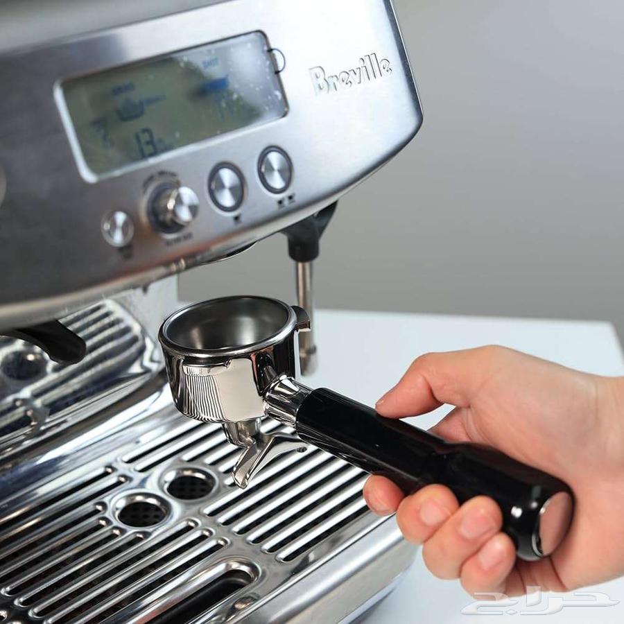 ماكينة اسبريسو بريفيل باريستا برو - B878 مع مطحنة-(مستعملة)64452657983490111