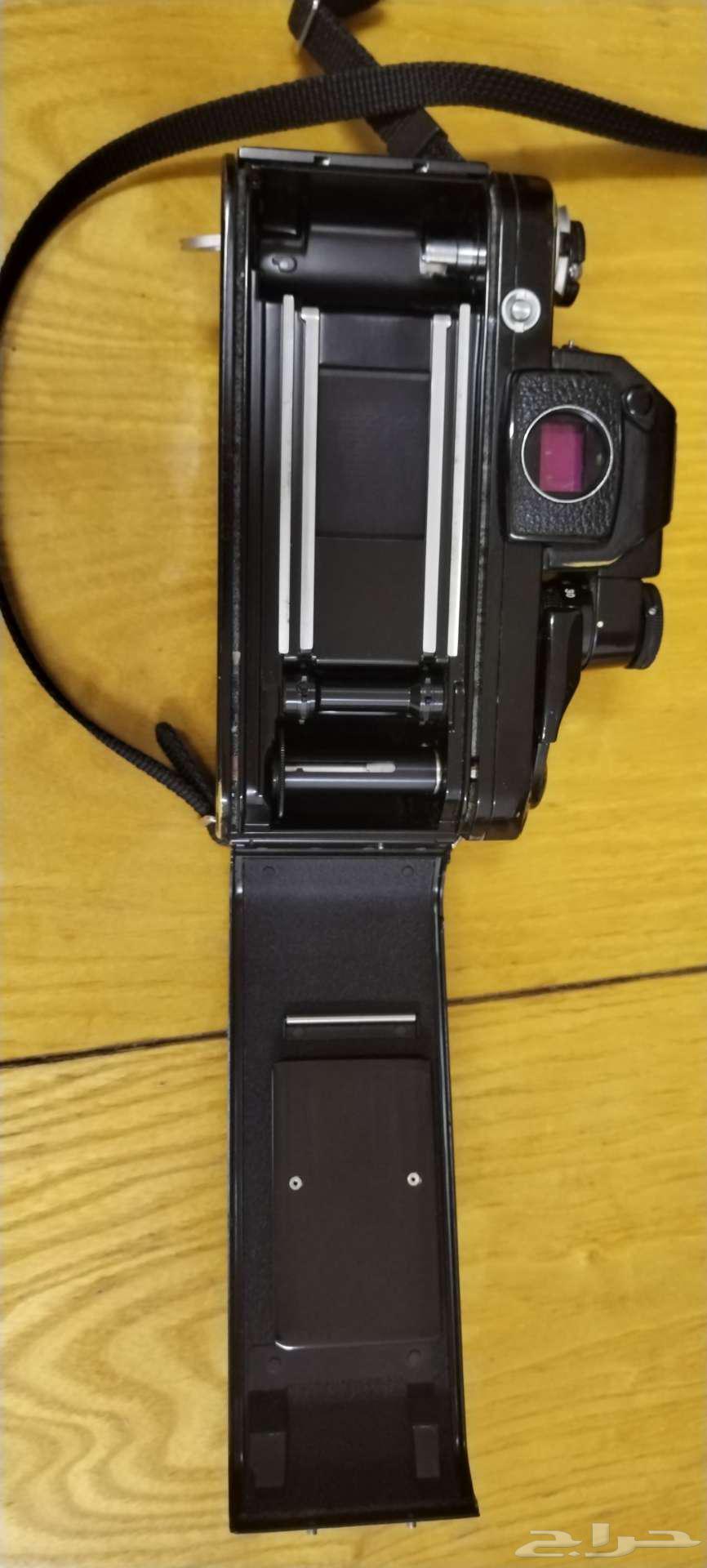 كاميرا نيكون F2 موديل 1972 ومعها عدسه 75 مم64463764963457113