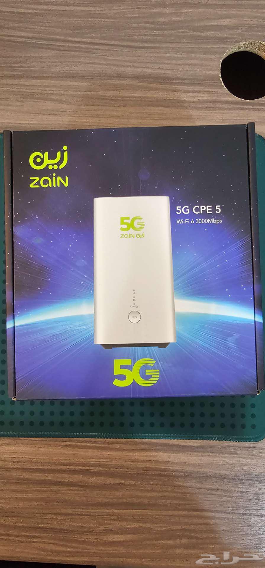 Zain 5G CPE5 Modem Wi-Fi 6 3000Mbps Bluetooth64464238435329113