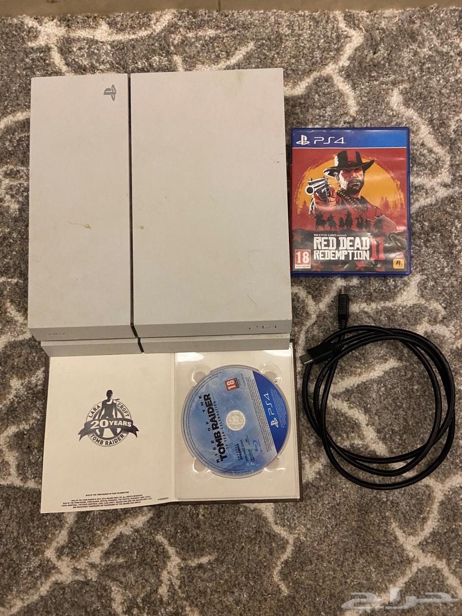 للبيع سوني 4 ابيض64464576930435110