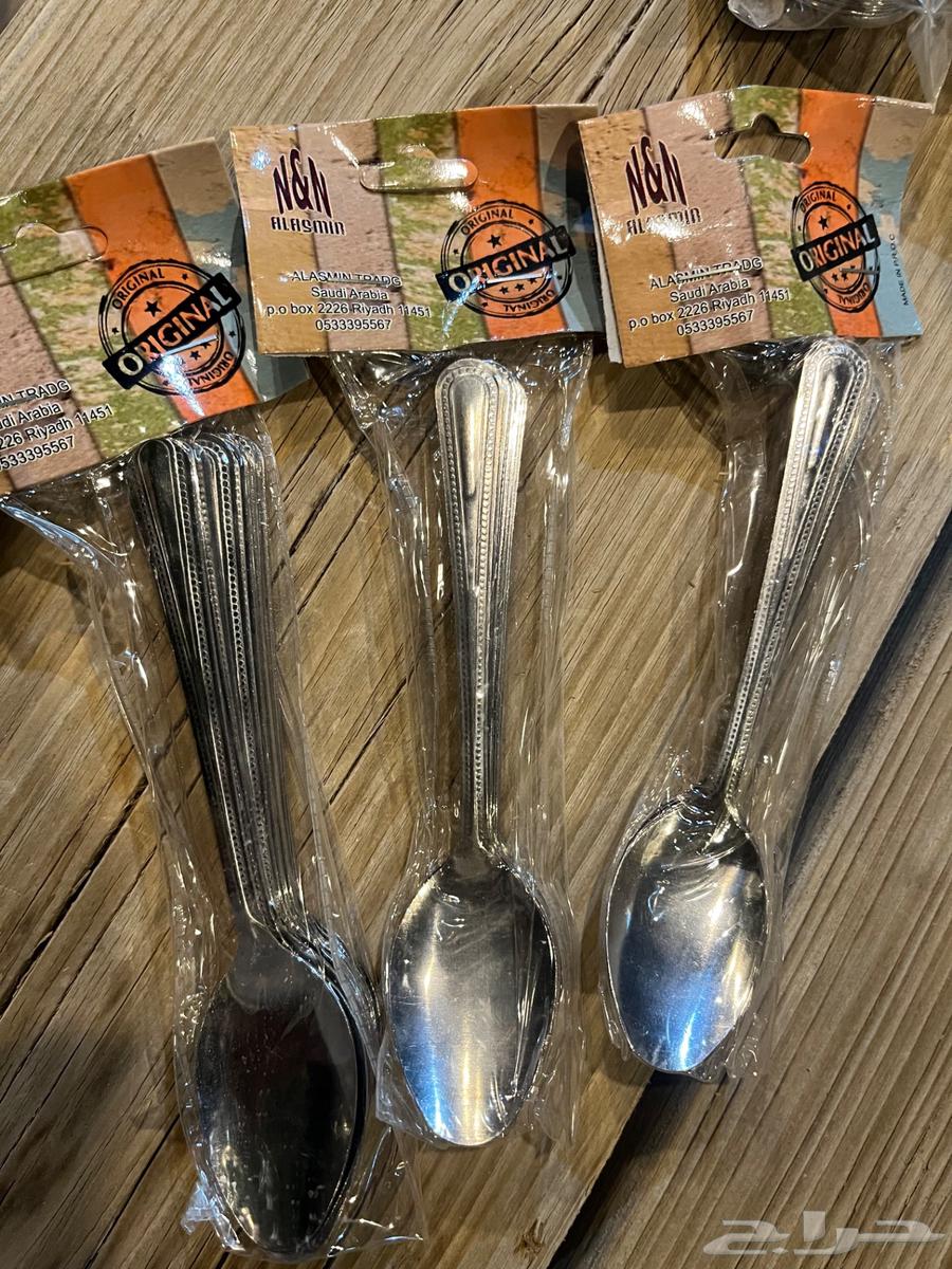 ملاعق طعام إستيل ( 3 ريال ) تصفيه64472352590850110