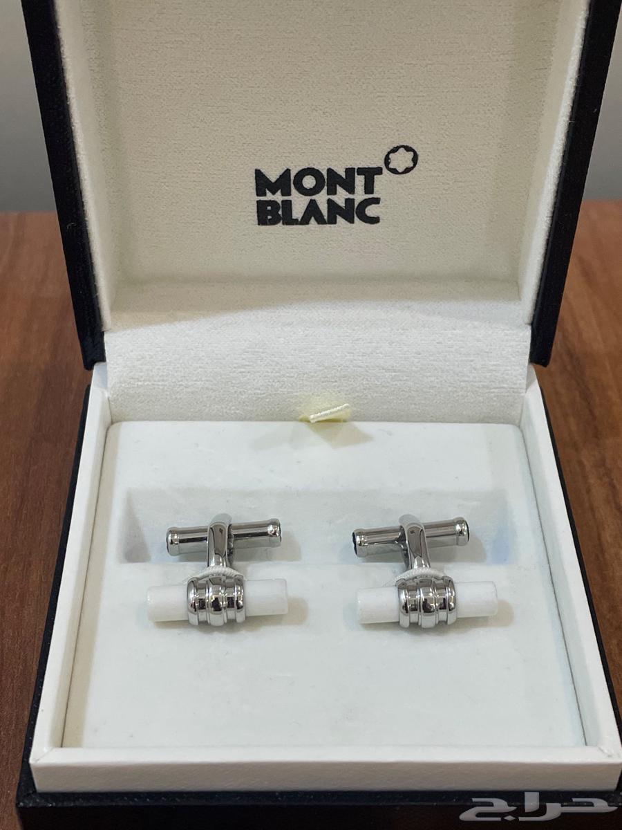 كبكات مون بلانك ستيل مع احجار أجاتا رقم المديل 10759164471760416258113