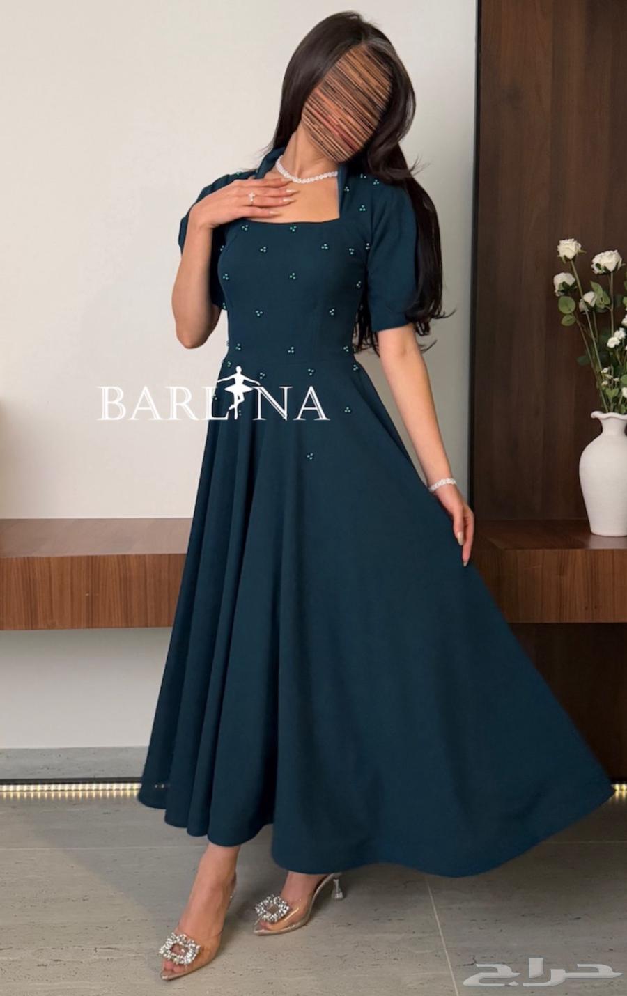 فستان بترولي من بارلينا64464873974531110