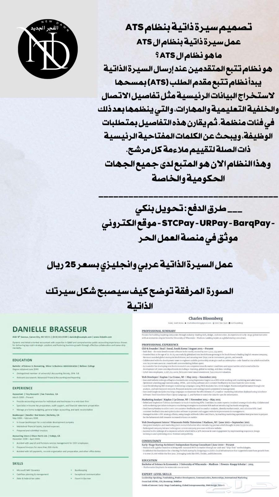 Create a professional ATS resume64465085857667112