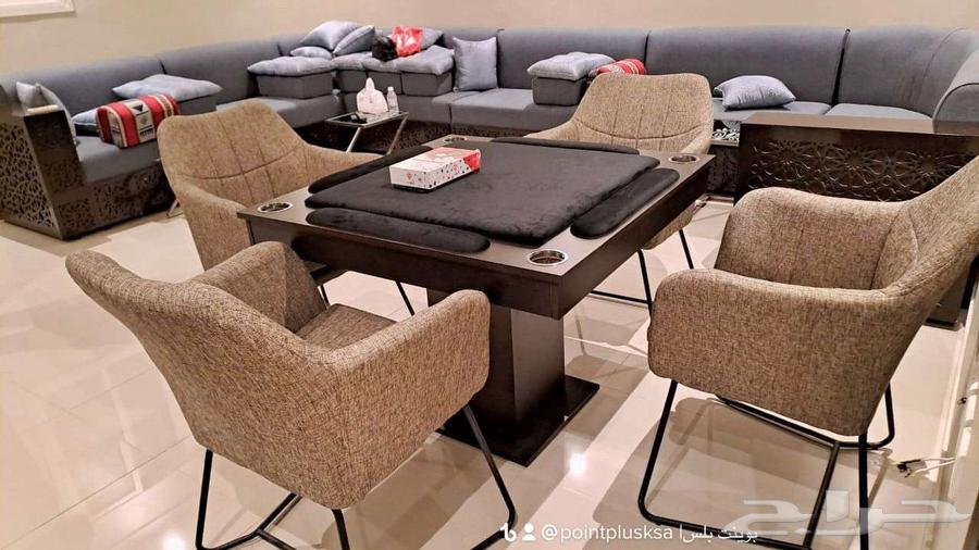 Royal Backgammon Table with Chairs, Immediate Delivery and Installation in Riyadh64505453883651110
