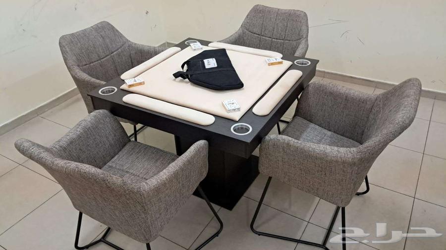 Royal Backgammon Table with Chairs, Immediate Delivery and Installation in Riyadh64505453883651111