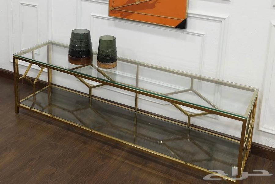 Stainless Steel and Glass Round and Rectangular Table64464717115138113