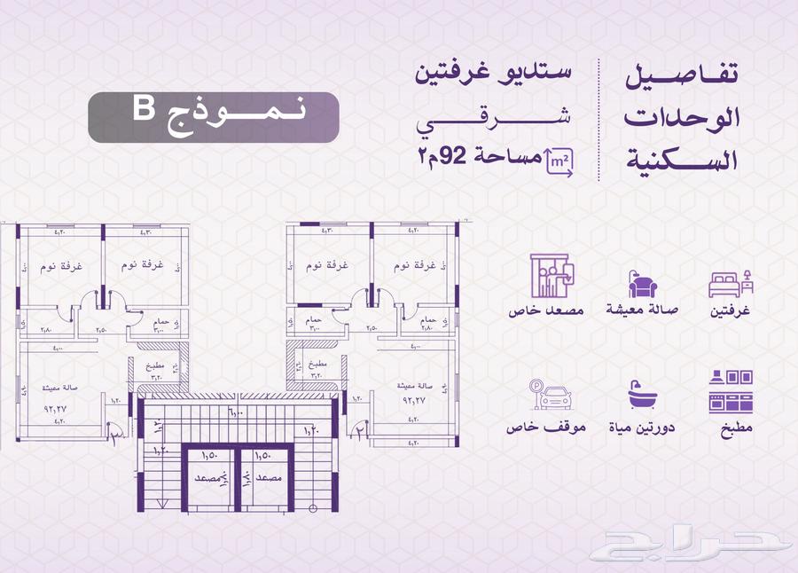 شقق تمليك بحي النعيم64142595443201113