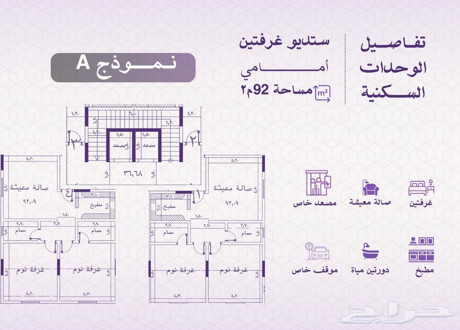 شقق تمليك بحي النعيم64142595443201112