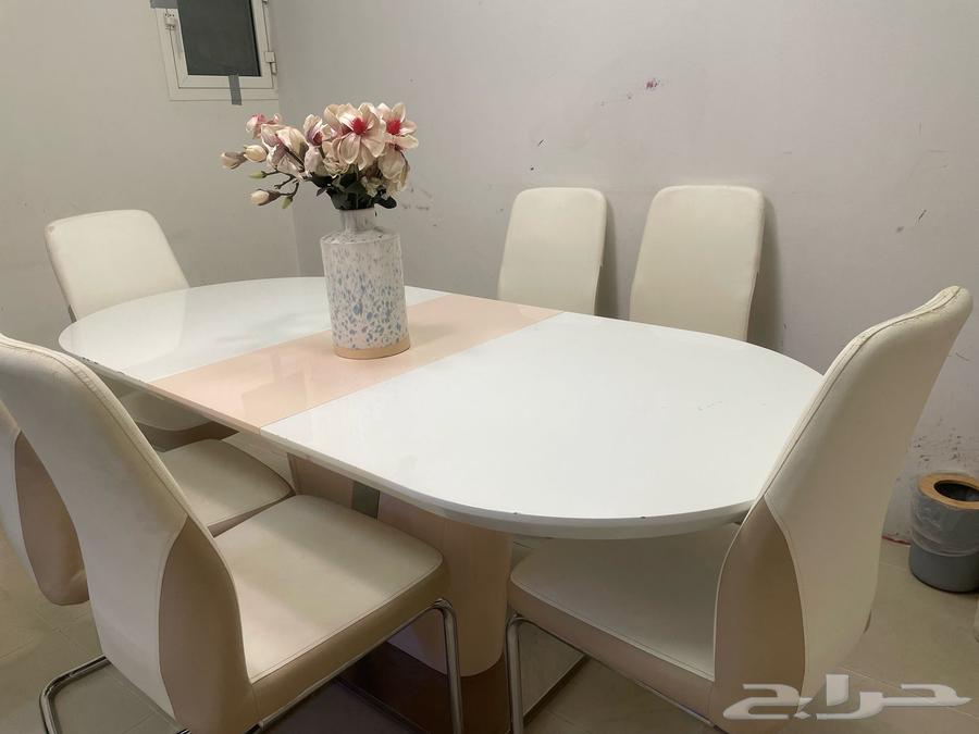 Dining table with 6 chairs64459020314115110