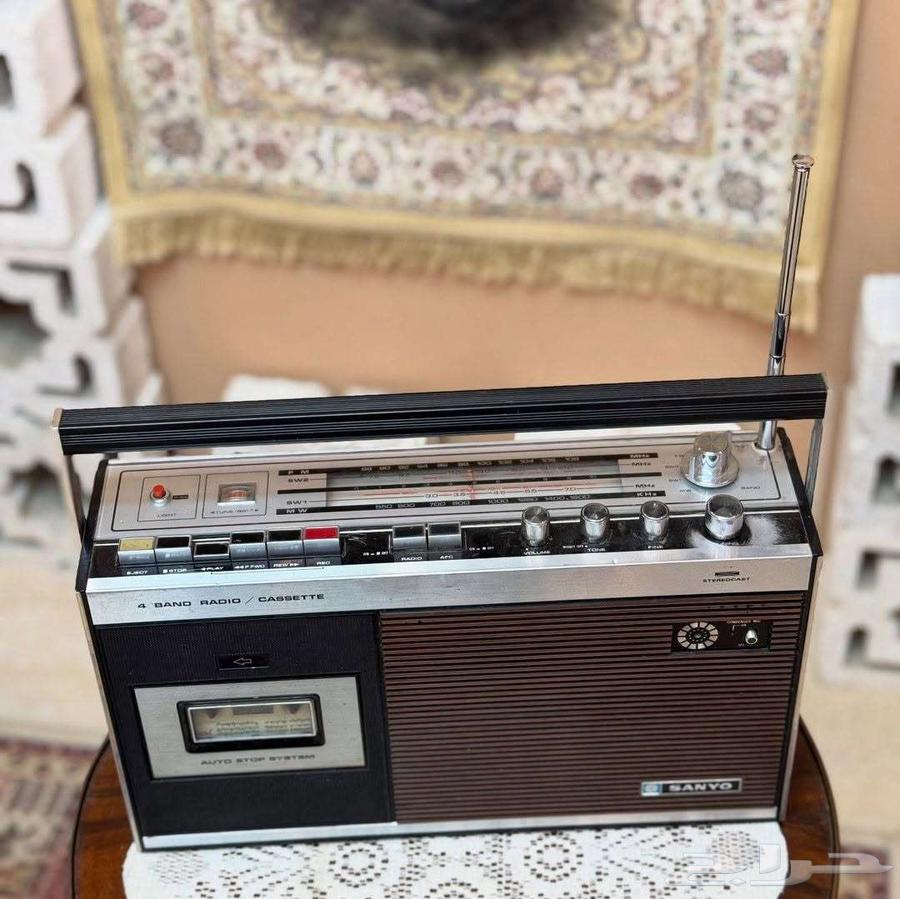 للبيع  مسجل SANYO أصلي تراثي نادر64459320151169111