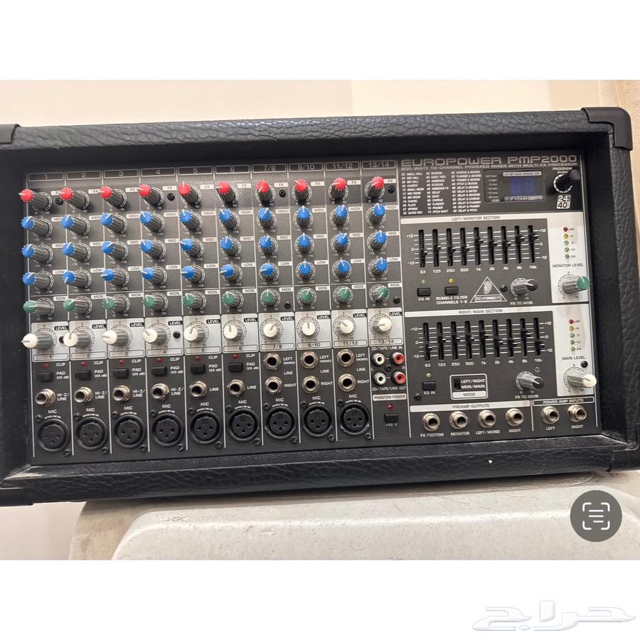 BEHRINGER EUROPOWER PMP2000 - مكسر ايروبور بهرنجير64465437366018110