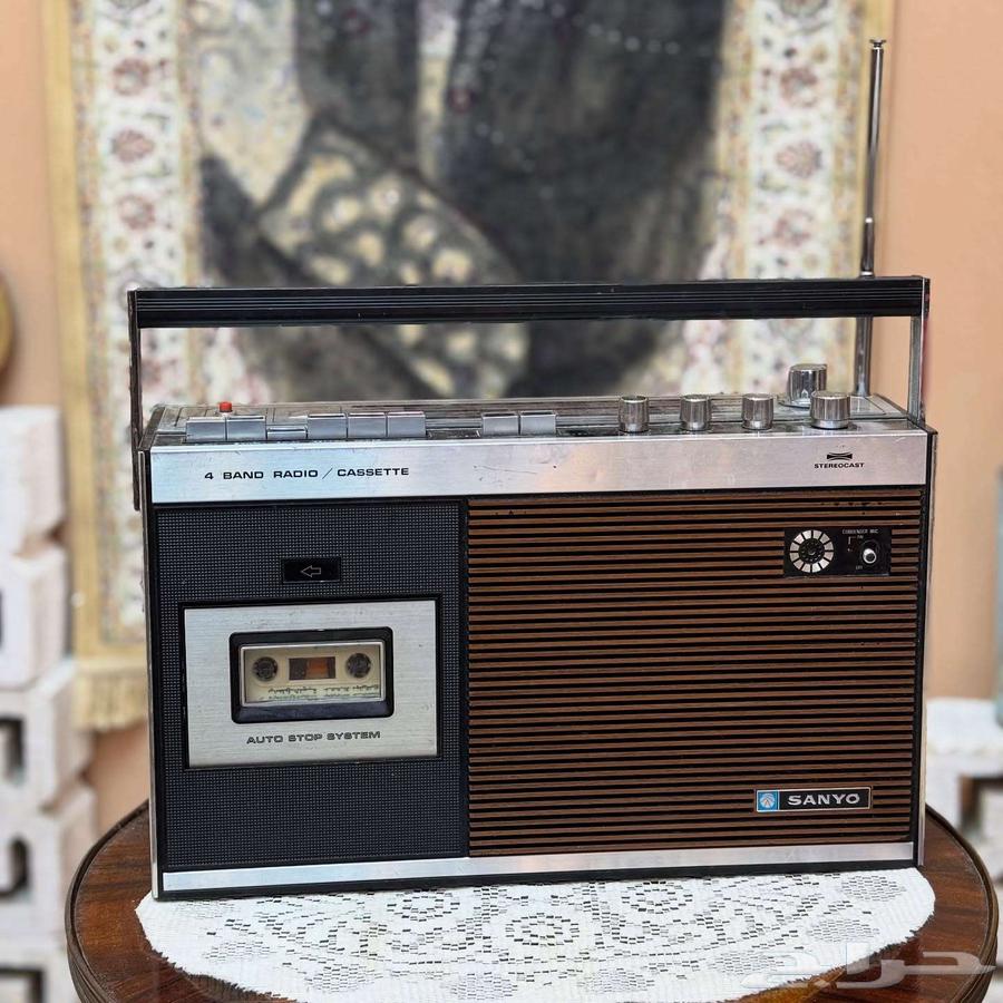 للبيع  مسجل SANYO أصلي تراثي نادر64459320151169110