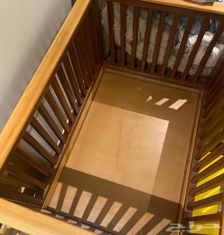 سرير اطفال خشب أصلي طوله 120 في 9064458841057025111