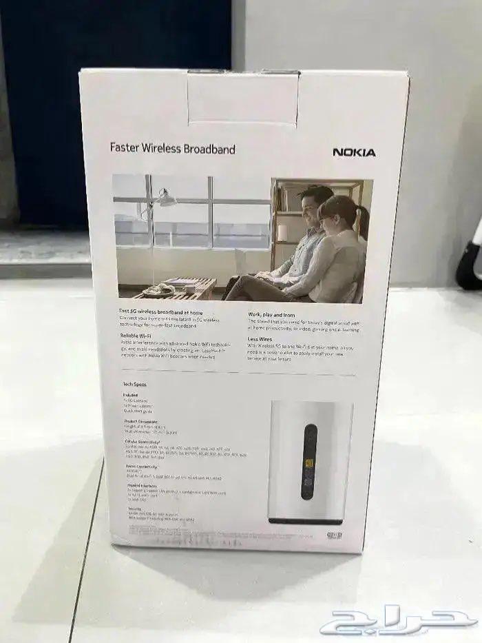 Nokia 5G router, almost new with all accessories, supports all networks64467466703106111
