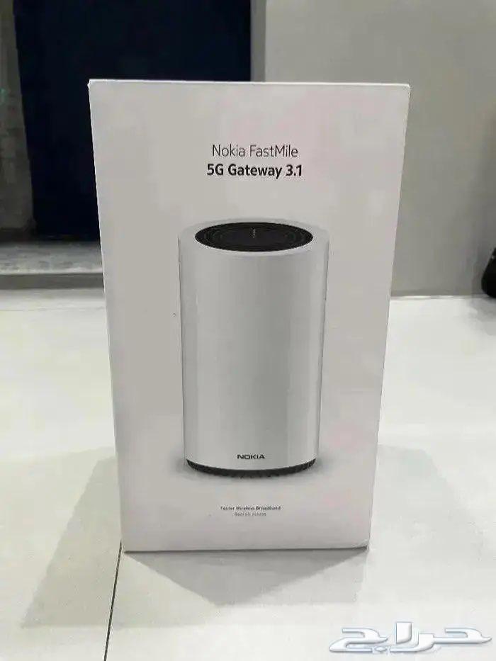 Nokia 5G router, almost new with all accessories, supports all networks64467466703106110