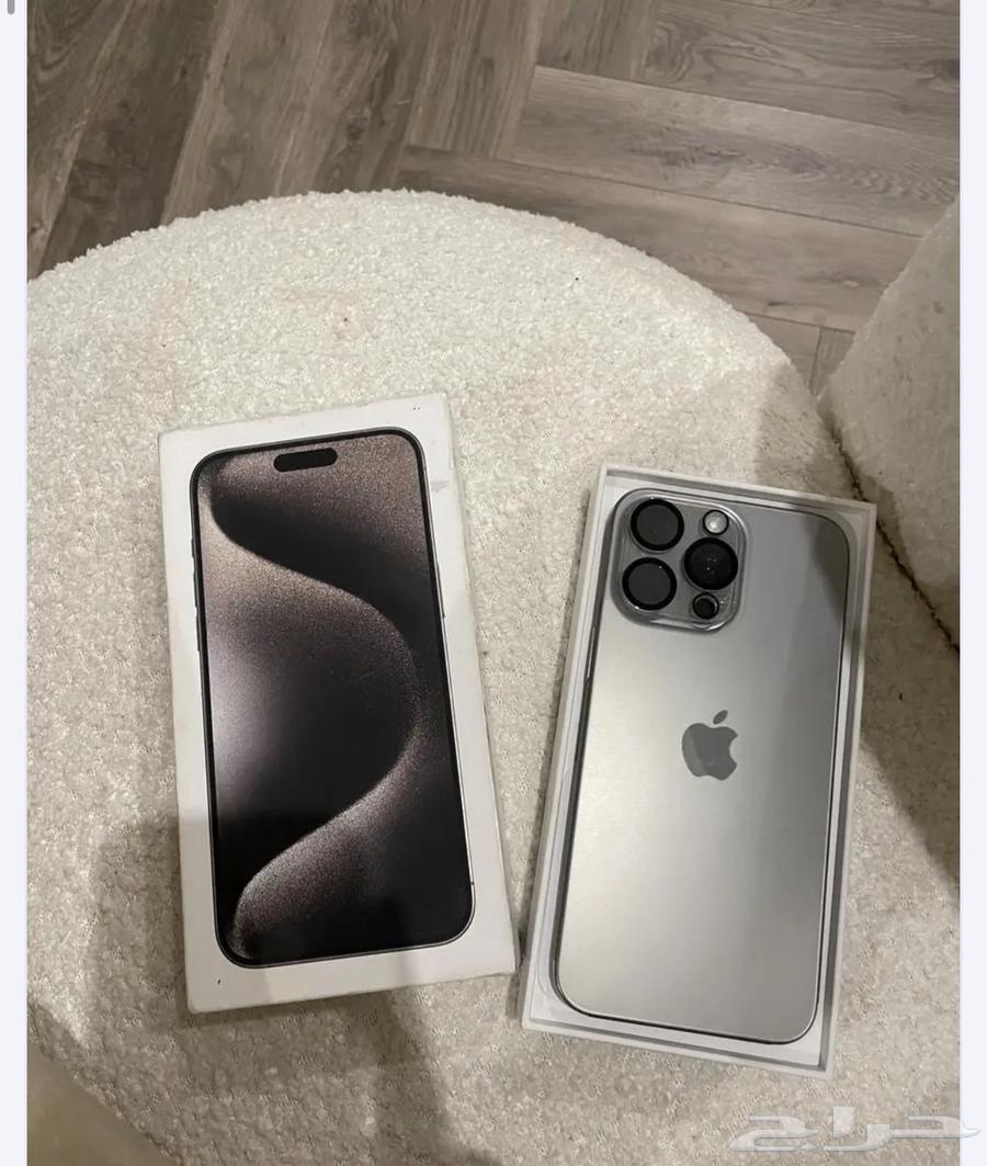 للبيع ايفون 15برو ماكس جديد م اشتغل 51264466808809347110