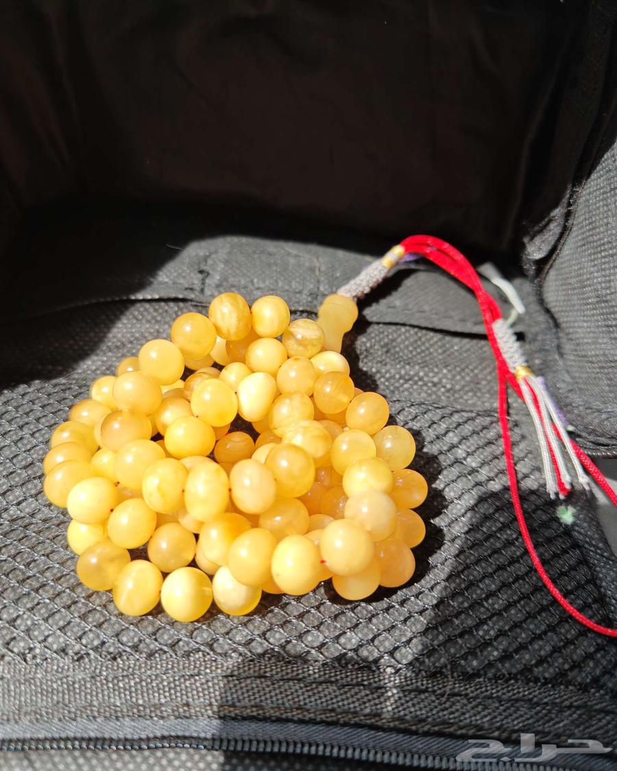 سبحه كهرمان كلنغرادي جبس بعسل منوصف64461691547905111