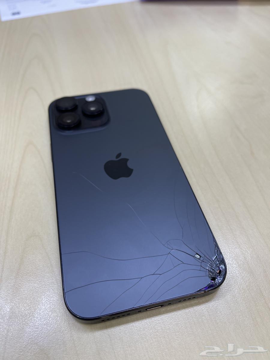 للبيع iPhone 16 Pro Max كسر خلفي بسيط ضمان AppleCare64466919308929111