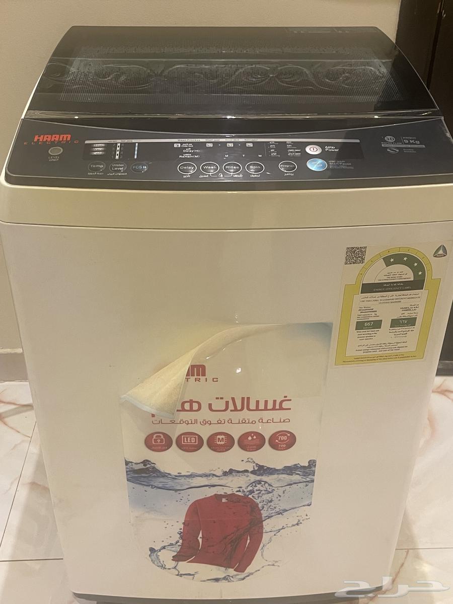 غسالة ملابس اتوماتيك ماركة LG وغسالة اتوماتيك هام 9 كيلو64469085103490114