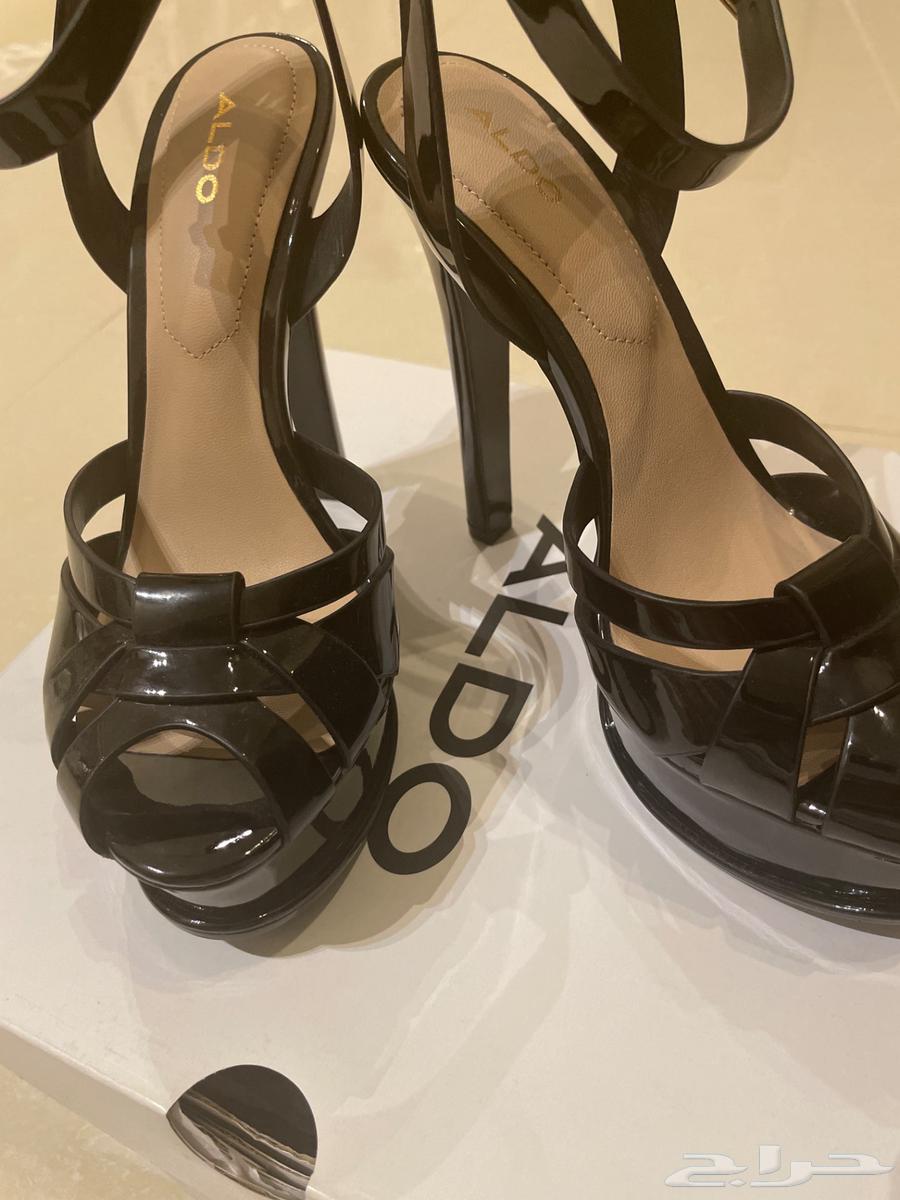 جزمة ألدو أسود كعب عالي64464916096259111