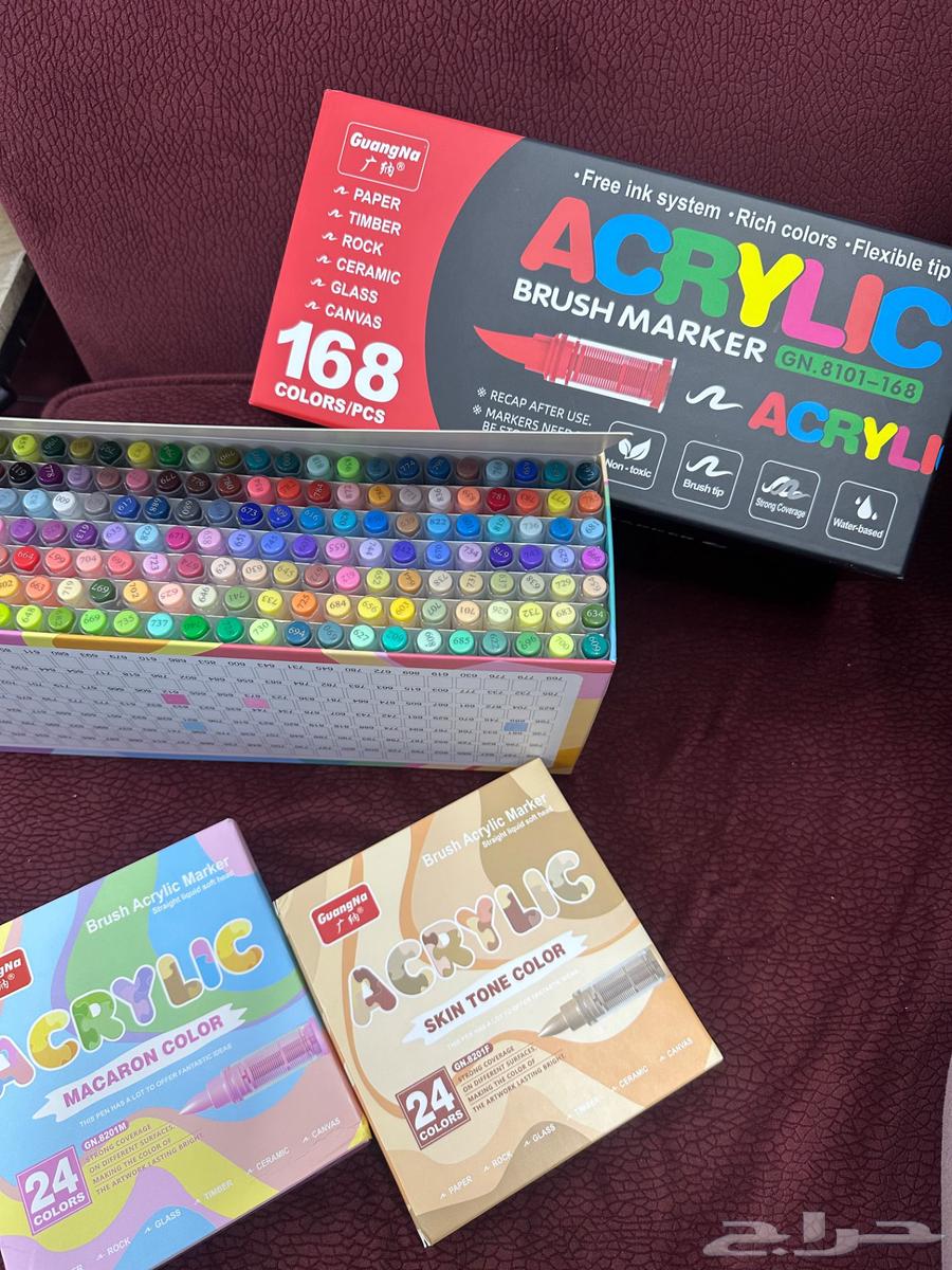 الوان مجموعة 168 لون   24لون ماكرون   24 لون بشره64471034278274110